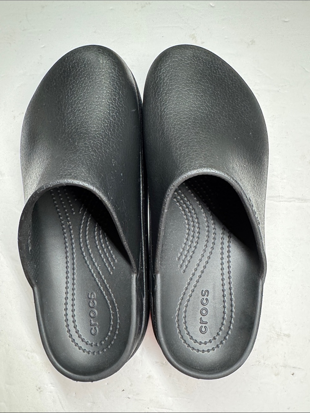 CROCS Women's Dylan Platform Sandals mules clogs Black 9 casual comfort neutral - Picture 3 of 11